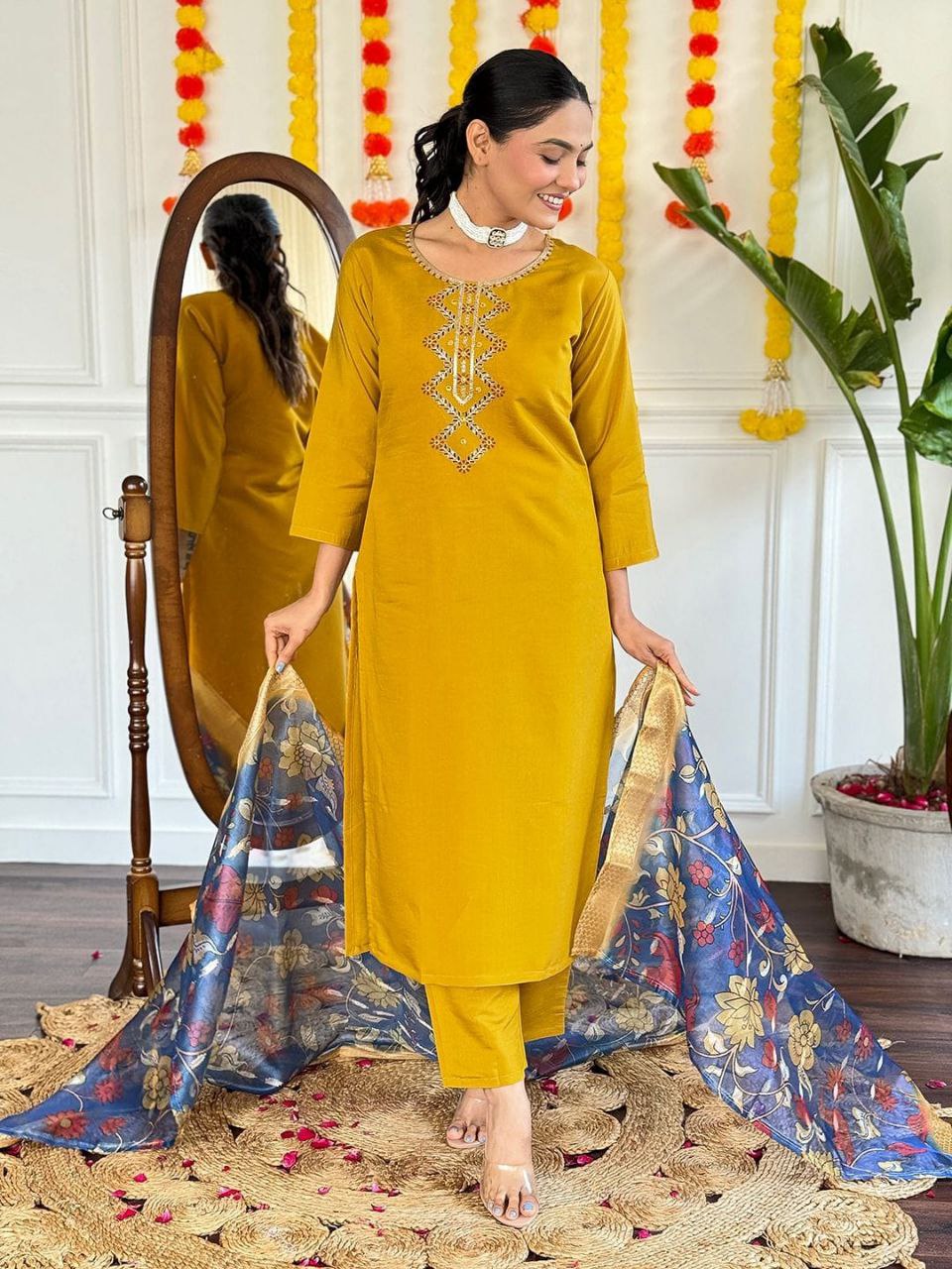 Embellished Kurti Sets